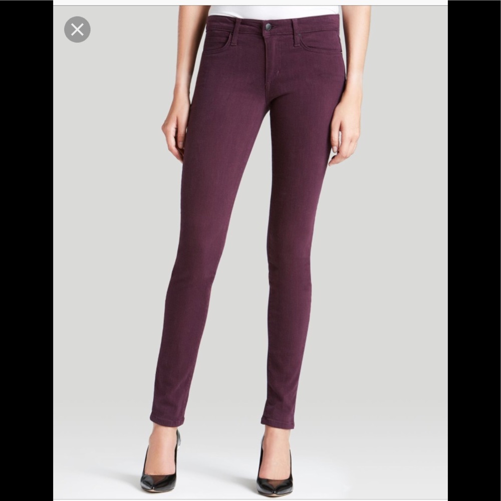 Joe’s Jeans in eggplant